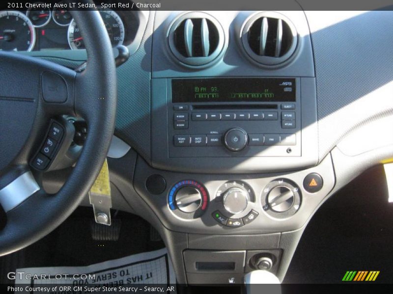 Sport Red / Charcoal 2011 Chevrolet Aveo LT Sedan