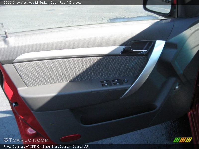 Sport Red / Charcoal 2011 Chevrolet Aveo LT Sedan