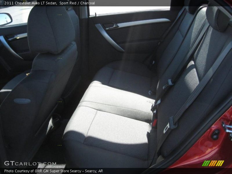 Sport Red / Charcoal 2011 Chevrolet Aveo LT Sedan