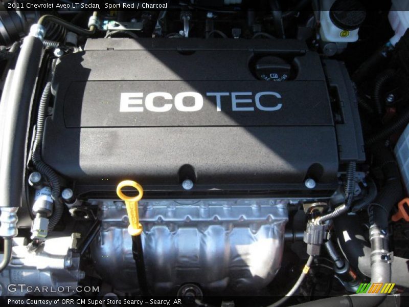  2011 Aveo LT Sedan Engine - 1.6 Liter DOHC 16-Valve VVT ECOTEC 4 Cylinder