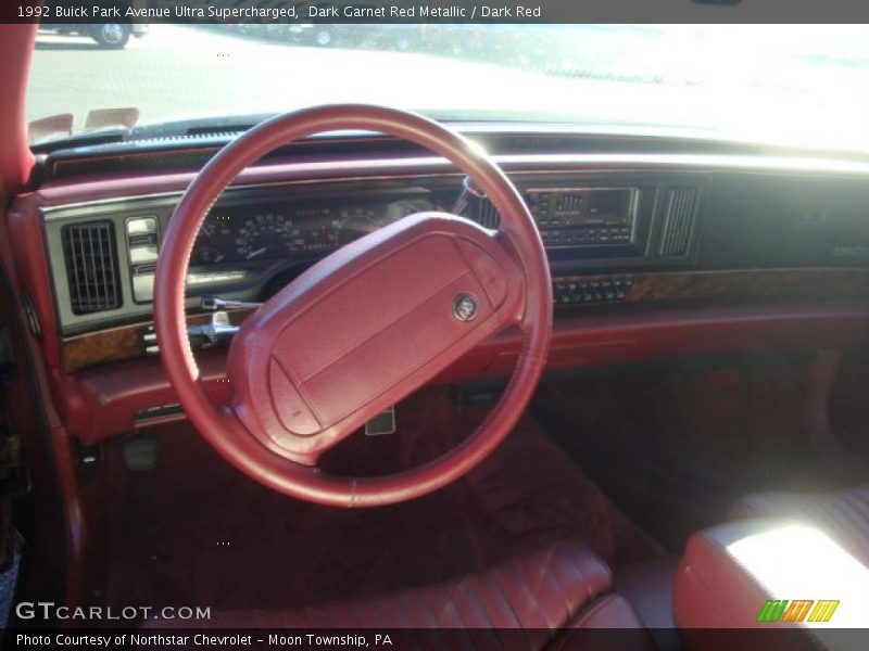 Dashboard of 1992 Park Avenue Ultra Supercharged