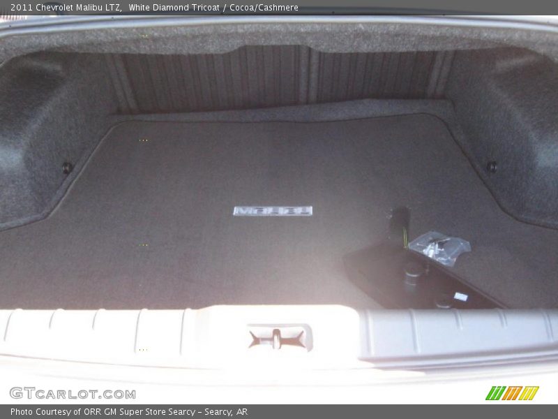 White Diamond Tricoat / Cocoa/Cashmere 2011 Chevrolet Malibu LTZ