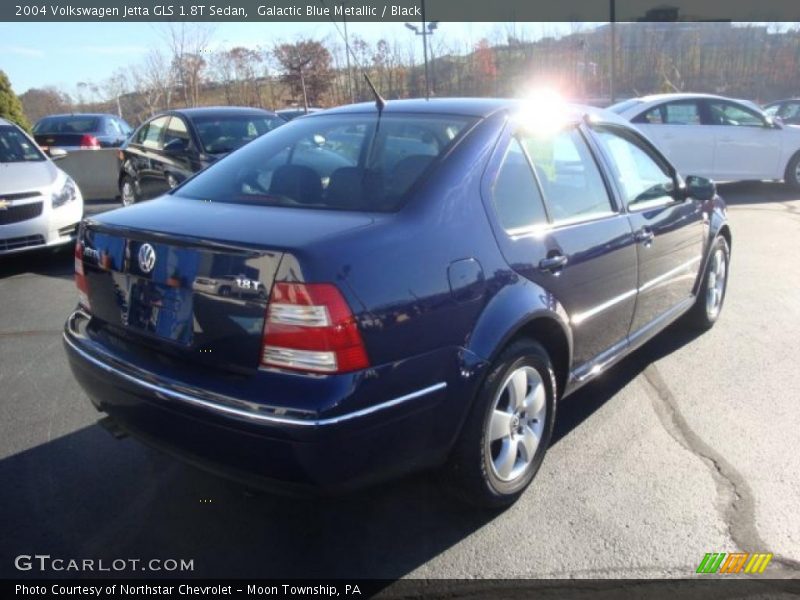 Galactic Blue Metallic / Black 2004 Volkswagen Jetta GLS 1.8T Sedan