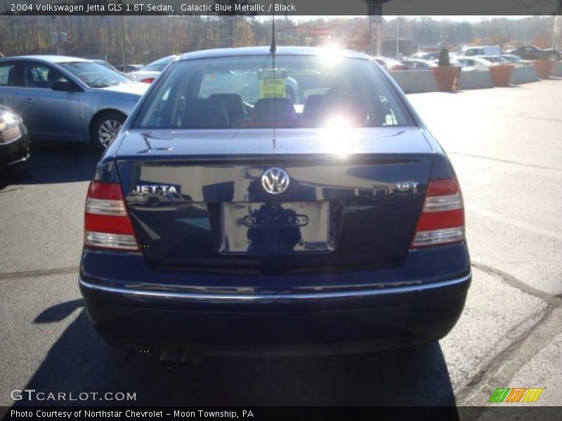 Galactic Blue Metallic / Black 2004 Volkswagen Jetta GLS 1.8T Sedan