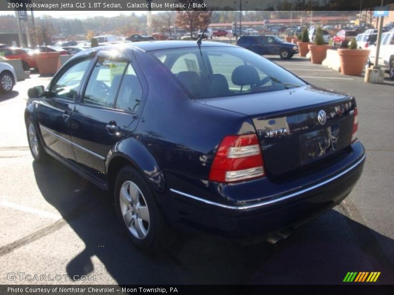 Galactic Blue Metallic / Black 2004 Volkswagen Jetta GLS 1.8T Sedan
