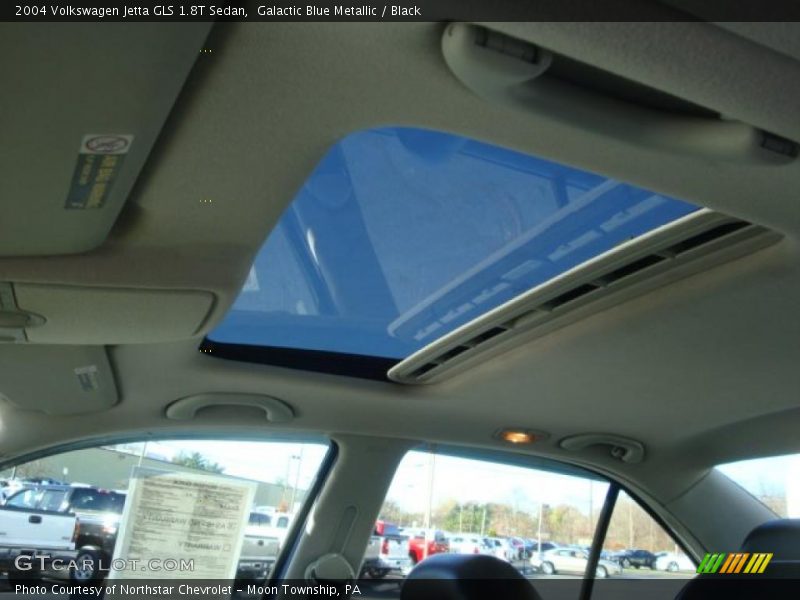 Galactic Blue Metallic / Black 2004 Volkswagen Jetta GLS 1.8T Sedan