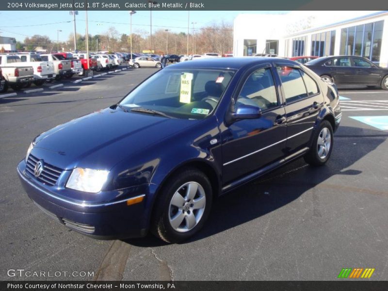 Galactic Blue Metallic / Black 2004 Volkswagen Jetta GLS 1.8T Sedan
