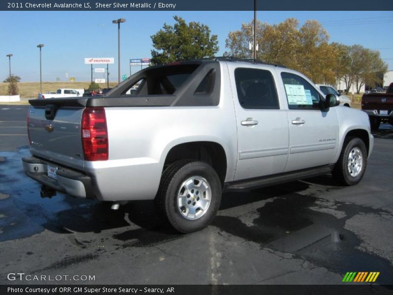  2011 Avalanche LS Sheer Silver Metallic