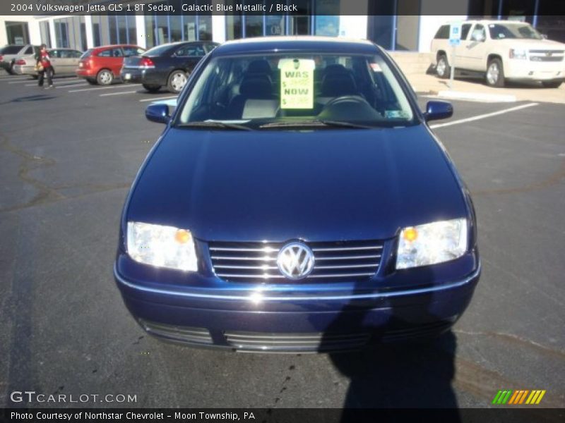 Galactic Blue Metallic / Black 2004 Volkswagen Jetta GLS 1.8T Sedan