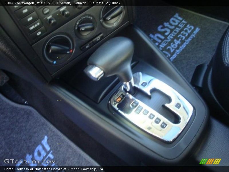 Galactic Blue Metallic / Black 2004 Volkswagen Jetta GLS 1.8T Sedan