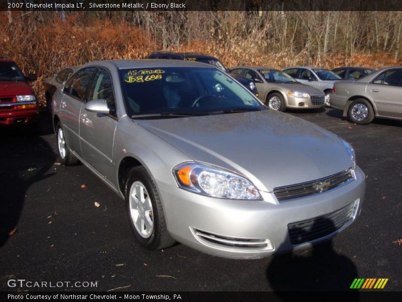 Silverstone Metallic / Ebony Black 2007 Chevrolet Impala LT