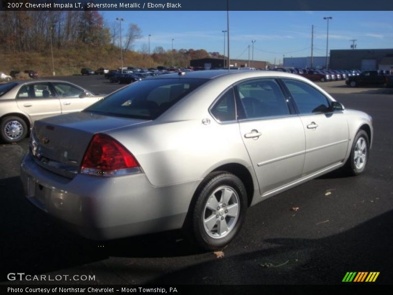 Silverstone Metallic / Ebony Black 2007 Chevrolet Impala LT