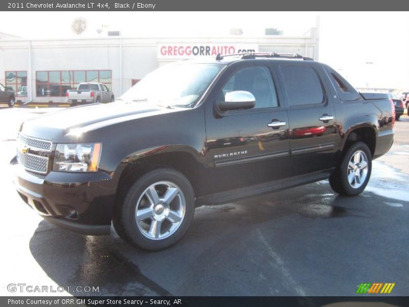 Black / Ebony 2011 Chevrolet Avalanche LT 4x4