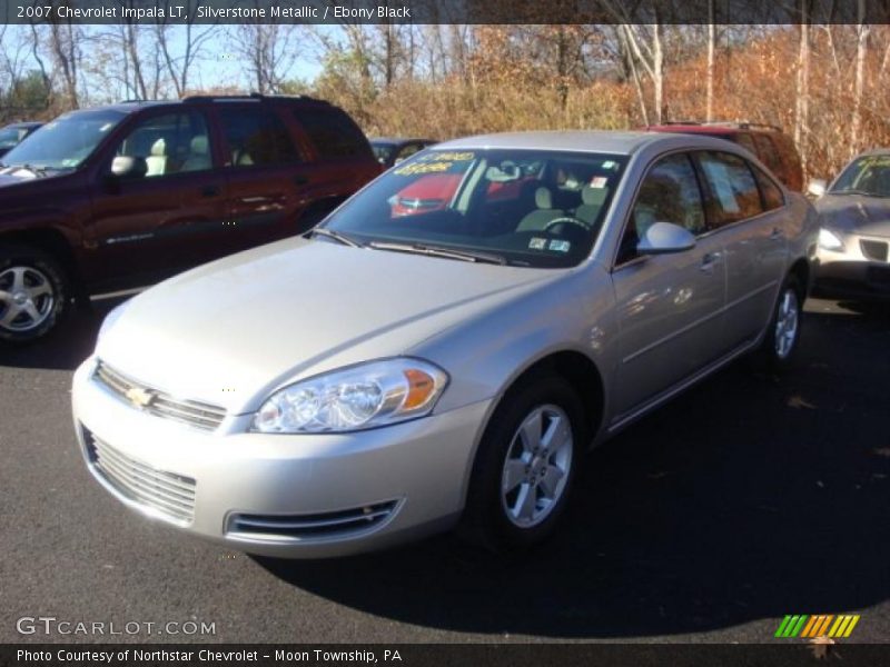Silverstone Metallic / Ebony Black 2007 Chevrolet Impala LT