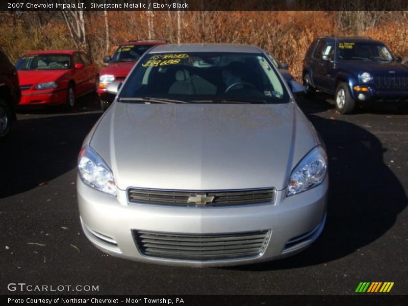 Silverstone Metallic / Ebony Black 2007 Chevrolet Impala LT