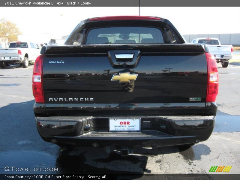 Black / Ebony 2011 Chevrolet Avalanche LT 4x4