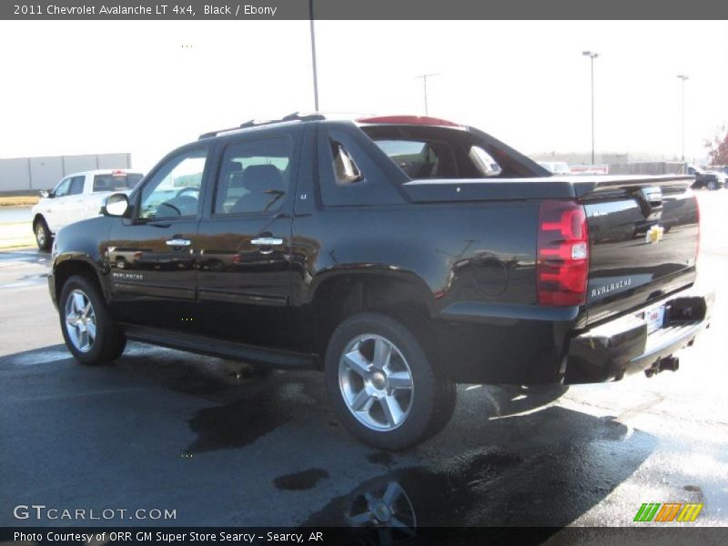 Black / Ebony 2011 Chevrolet Avalanche LT 4x4