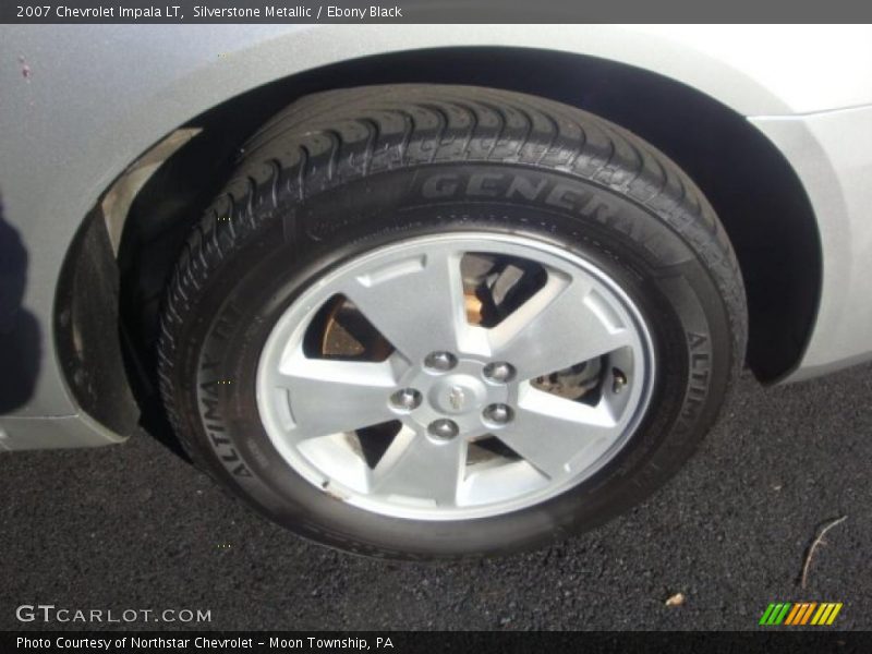 Silverstone Metallic / Ebony Black 2007 Chevrolet Impala LT