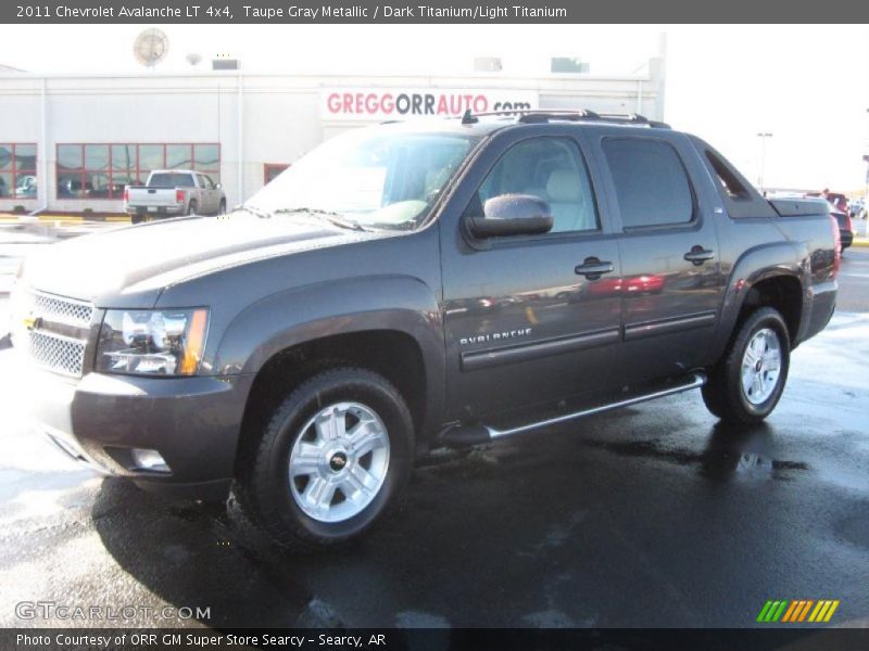 Taupe Gray Metallic / Dark Titanium/Light Titanium 2011 Chevrolet Avalanche LT 4x4