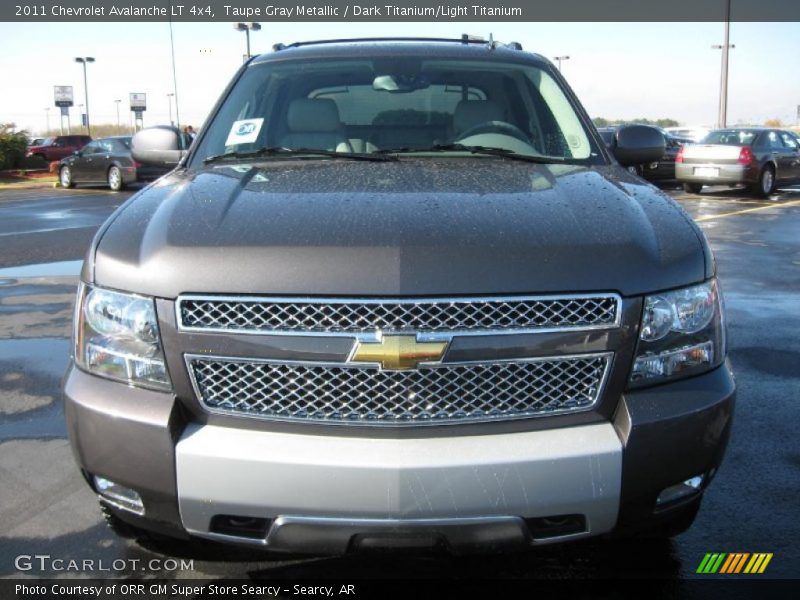 Taupe Gray Metallic / Dark Titanium/Light Titanium 2011 Chevrolet Avalanche LT 4x4