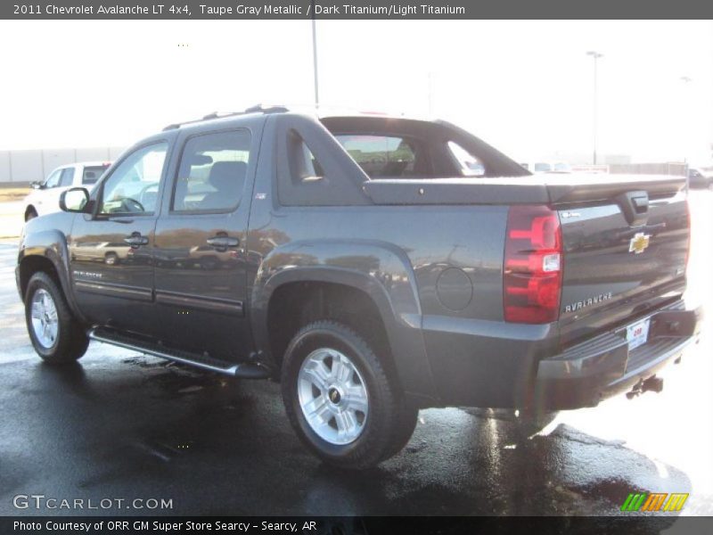 Taupe Gray Metallic / Dark Titanium/Light Titanium 2011 Chevrolet Avalanche LT 4x4