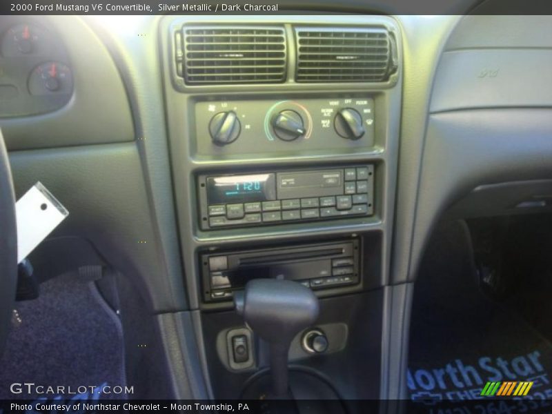 Silver Metallic / Dark Charcoal 2000 Ford Mustang V6 Convertible