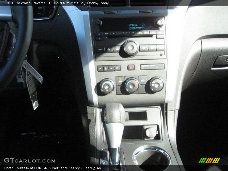Gold Mist Metallic / Ebony/Ebony 2011 Chevrolet Traverse LT