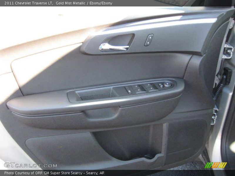 Gold Mist Metallic / Ebony/Ebony 2011 Chevrolet Traverse LT