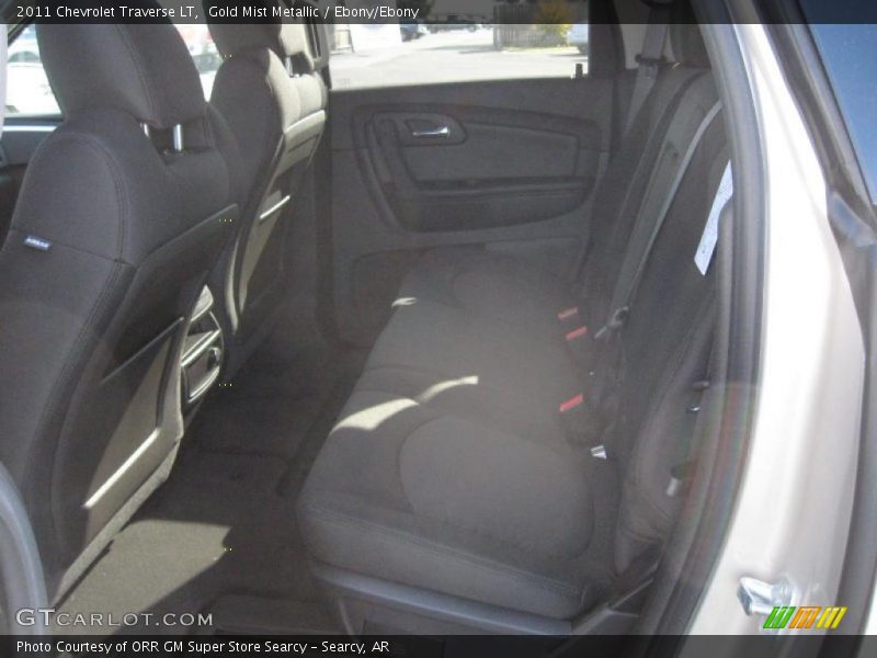 Gold Mist Metallic / Ebony/Ebony 2011 Chevrolet Traverse LT