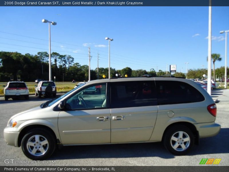 Linen Gold Metallic / Dark Khaki/Light Graystone 2006 Dodge Grand Caravan SXT