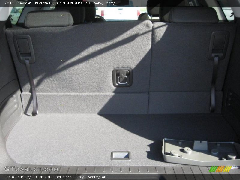 Gold Mist Metallic / Ebony/Ebony 2011 Chevrolet Traverse LT