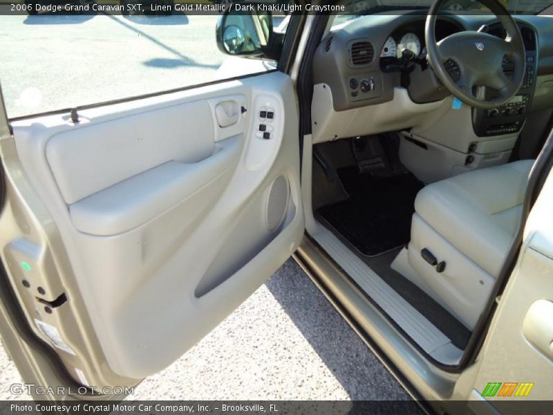  2006 Grand Caravan SXT Dark Khaki/Light Graystone Interior