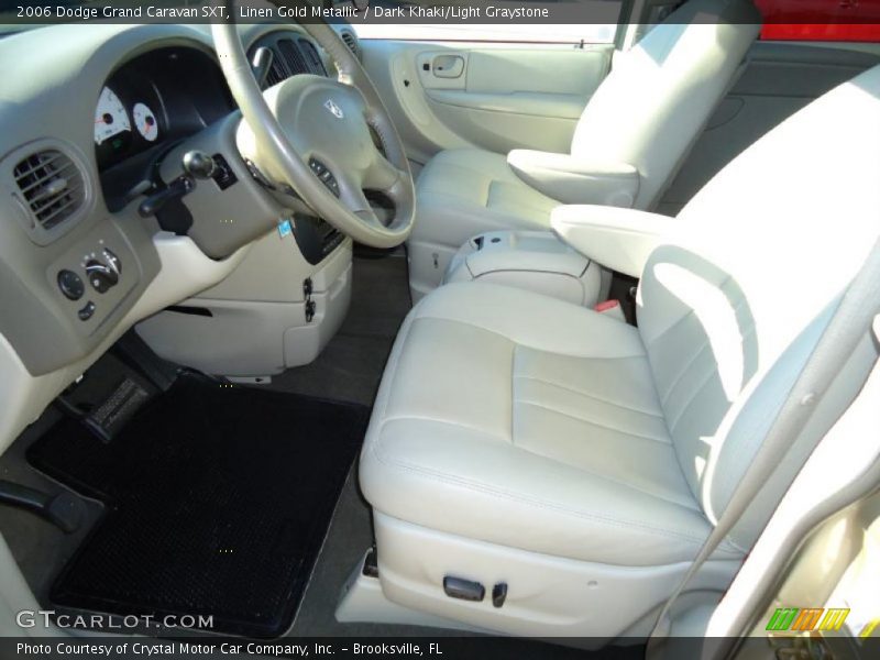  2006 Grand Caravan SXT Dark Khaki/Light Graystone Interior