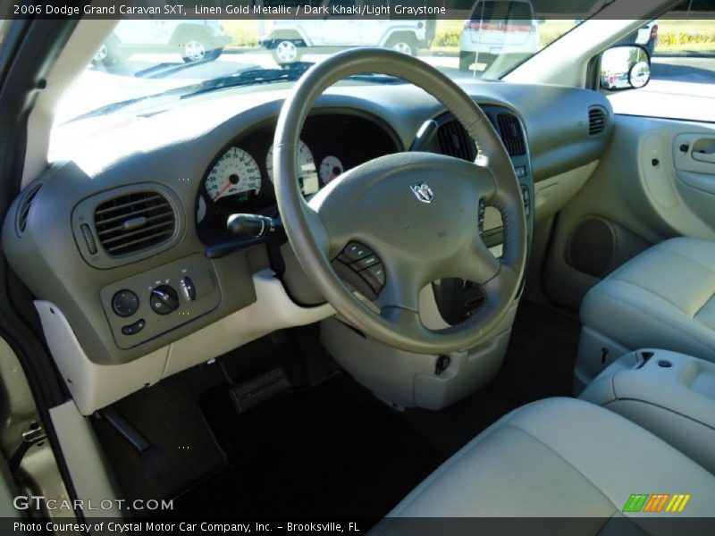 Dark Khaki/Light Graystone Interior - 2006 Grand Caravan SXT 