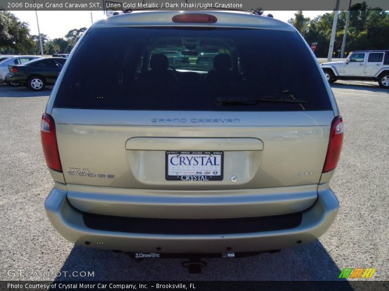 Linen Gold Metallic / Dark Khaki/Light Graystone 2006 Dodge Grand Caravan SXT