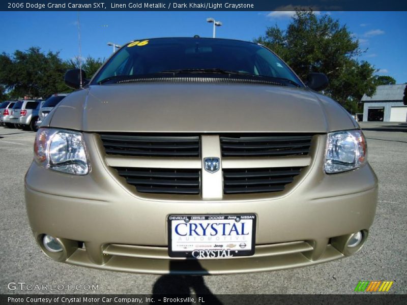 Linen Gold Metallic / Dark Khaki/Light Graystone 2006 Dodge Grand Caravan SXT