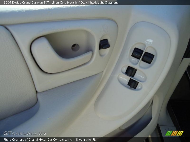 Linen Gold Metallic / Dark Khaki/Light Graystone 2006 Dodge Grand Caravan SXT