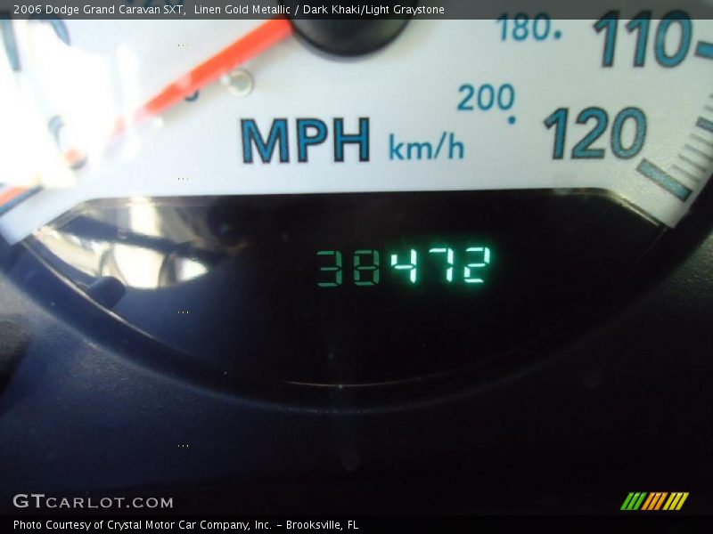 Linen Gold Metallic / Dark Khaki/Light Graystone 2006 Dodge Grand Caravan SXT