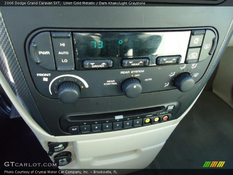 Controls of 2006 Grand Caravan SXT