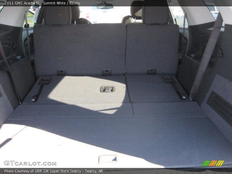 Summit White / Ebony 2011 GMC Acadia SL