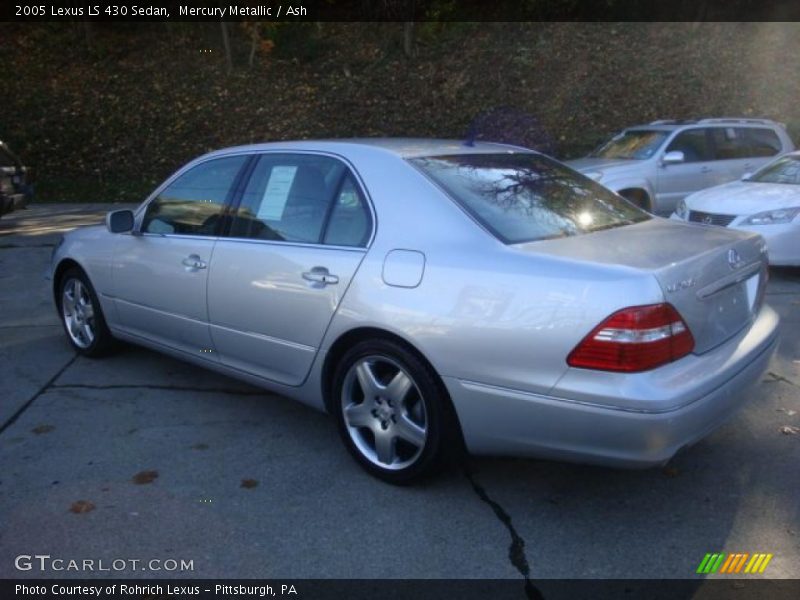 Mercury Metallic / Ash 2005 Lexus LS 430 Sedan