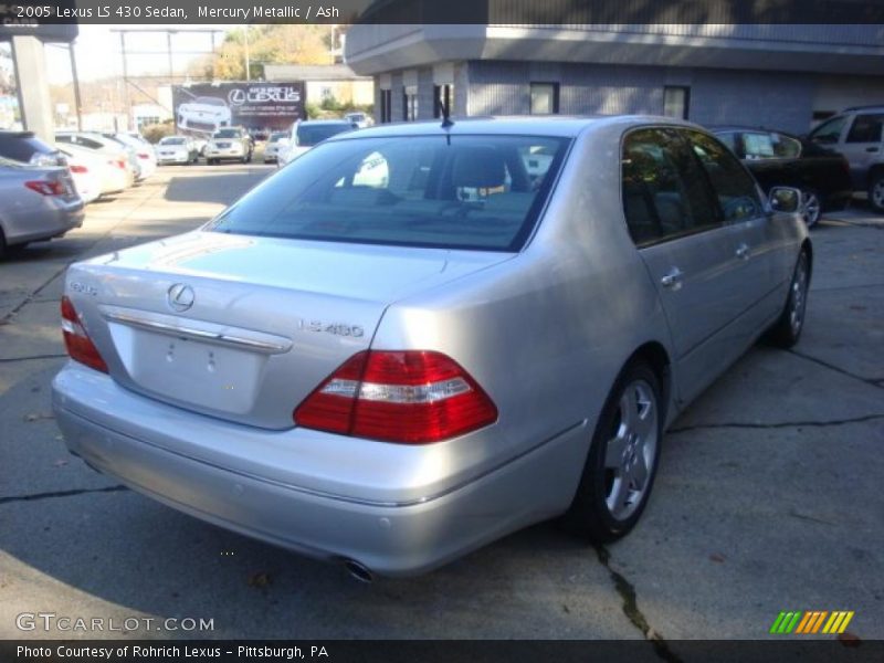 Mercury Metallic / Ash 2005 Lexus LS 430 Sedan