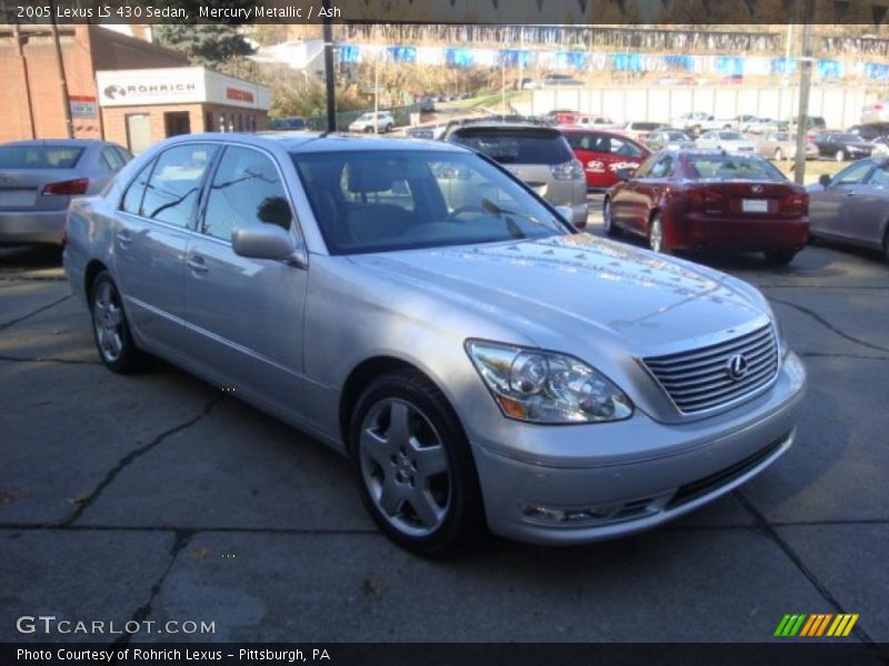 Mercury Metallic / Ash 2005 Lexus LS 430 Sedan