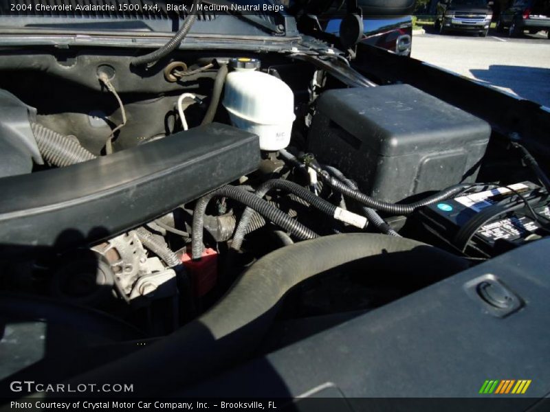 Black / Medium Neutral Beige 2004 Chevrolet Avalanche 1500 4x4