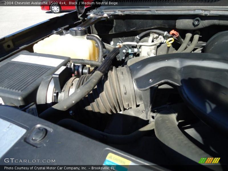 Black / Medium Neutral Beige 2004 Chevrolet Avalanche 1500 4x4