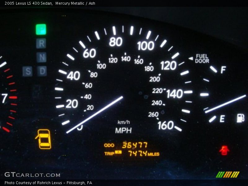 Mercury Metallic / Ash 2005 Lexus LS 430 Sedan