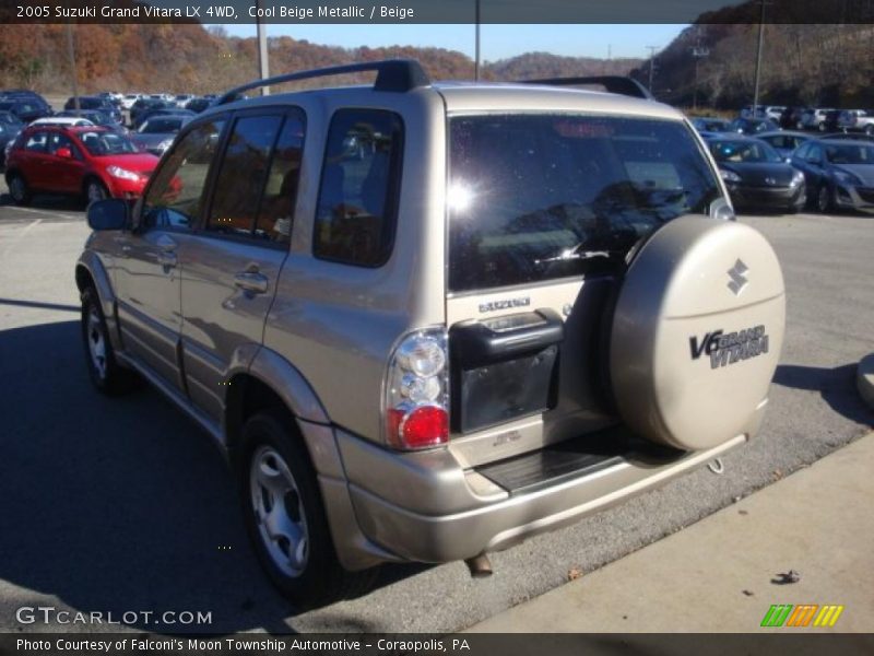 Cool Beige Metallic / Beige 2005 Suzuki Grand Vitara LX 4WD