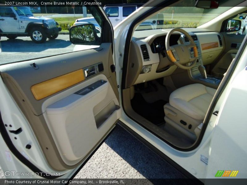Creme Brulee Metallic / Greystone 2007 Lincoln MKX