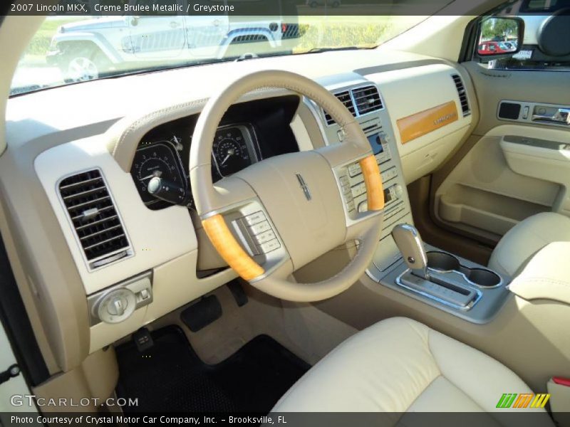 Creme Brulee Metallic / Greystone 2007 Lincoln MKX