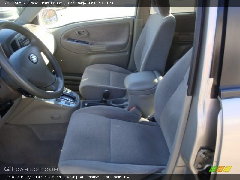 Cool Beige Metallic / Beige 2005 Suzuki Grand Vitara LX 4WD